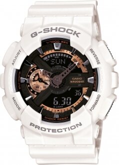 Casio G-Shock GA-110RG-7ADR Beyaz / Siyah / Bronz Kol Saati kullananlar yorumlar